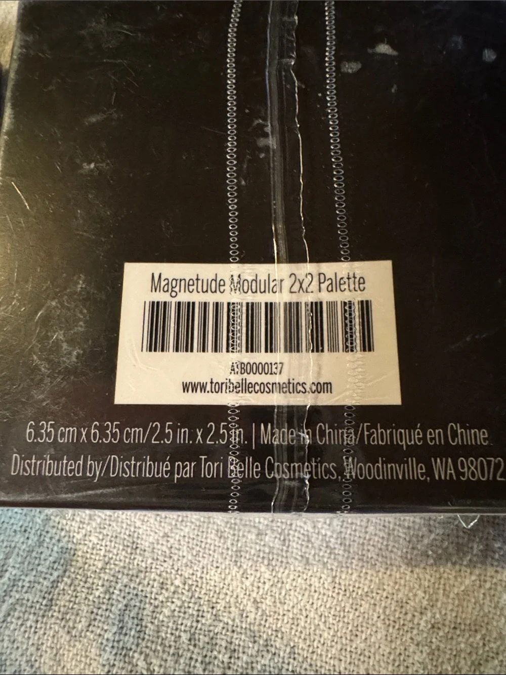 Tori Belle Magnitude Black Magnetic 2x2 Makeup Palette Duo